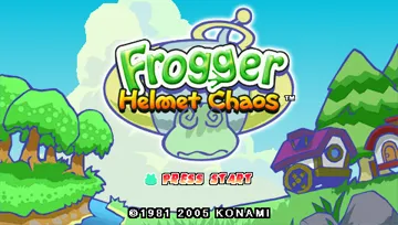 Frogger - Helmet Chaos (EU) screen shot title